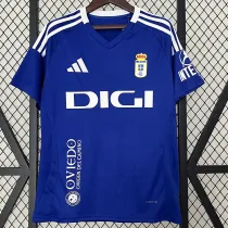 24/25 Real Oviedo Home Fans Soccer Jersey
