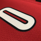 22/23 TRAIL BLAZERS LILLARD #0 Red Top Quality Hot Pressing NBA Jersey (Trapeze Edition)