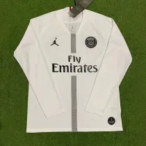 2018/2019 PSG Paris Jordan White Long Sleeve Retro Soccer Jersey (长袖)