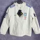 2024  Brazil White Velvet Windbreaker T10（加绒、白连帽）