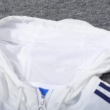 23/24 RMA White Royal Blue Windbreaker