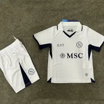 24/25 Napoli Away Kids  Soccer Jersey