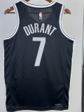 22/23 Nets DURANT #7 Black Top Quality Hot Pressing NBA Jersey