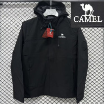 24/25 F705 CAMEL Black Single Layer Hooded Windbreaker (连帽）