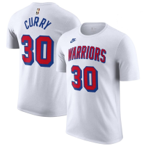 24/25 WARRIORS CURRY # 30 White Cotton  shirts