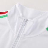 24/25 Italy White Jacket Tracksuit #01(白衫*蓝裤）