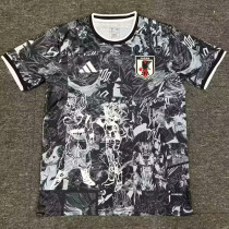 25/26 Japan White Saiyan Black Fans  Soccer Jersey