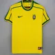 1998 Brazil Home Retro Soccer Jersey