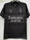 24/25 ACM Black  Co Branded version Fans Soccer Jersey