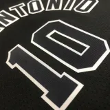22/23 SA Spurs DEROZAN #10 Black Top Quality Hot Pressing NBA Jersey (Retro Logo)