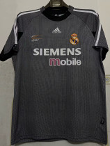 2002/2003 RMA  Black Goalkeeper Retro Soccer Jersey