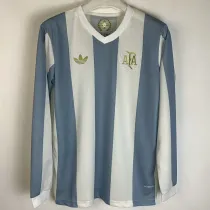 24/25 Argentina 50th Anniversary Edition Long Sleeve  Fans Soccer Jersey