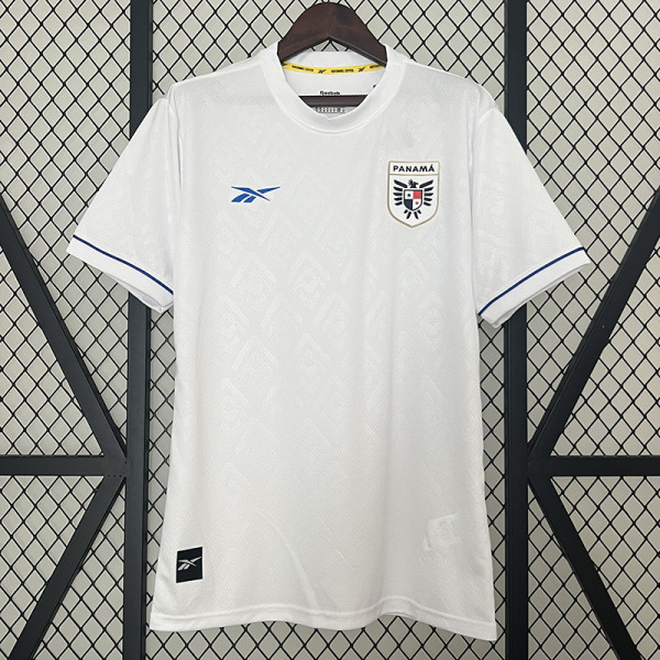 24/25  Panama White Fans Soccer Jersey（圆领）