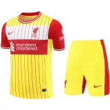 24/25 LIV Yellow & Red Training Short Suit