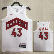 22/23 Raptors SIAKAM #43 White Top Quality Hot Pressing NBA Jersey
