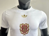 24/25 Bayern White 125th Anniversary Edition  Player Version Soccer Jersey(胸前125标)