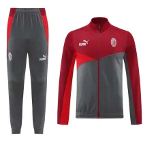 24/25 ACM Red Grey Jacket Tracksuit(02)