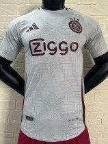 24/25 Ajax Third  Player Version Soccer Jersey