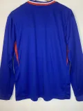 24/25 France Home Long Sleeve Fans Soccer Jersey