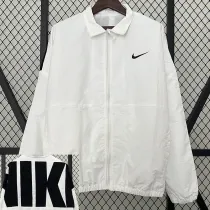 2024 New NK White Windbreaker（背后大黑字）
