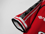 1998/1999 Man Utd Home Retro Soccer Jersey