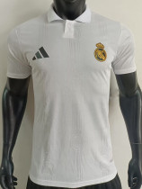 2025 RMA White Player Version  Polo Shirt