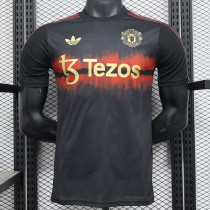 25/26 Man Utd Black Special Edition Player Version Soccer Jersey