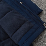 24/25  Napoli Royal Blue Hooded Cotton Coat G238