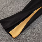 24/25 PSG Black  Half Pull Tracksuit  (半拉链)