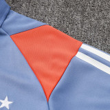 24/25 Cruzeiro Grey Polo Collar Pants Set(C1121)