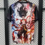 25/26 Japan Nezha Grey Black Fans  Soccer Jersey