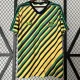 24/25 Jamaica Yellow Green Striped Version Fans Soccer Jersey