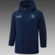 24/25  Napoli Royal Blue Hooded Cotton Coat G238
