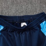 24/25  ARS Dark Blue Hooded  Half Pull Tracksuit(Add Fluff)  (半拉链、加绒F607)