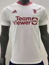 23/24 Man Utd Third Player Version Soccer Jersey