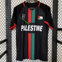 24/25 Palestine Black English Special Edition Fans Soccer Jersey(英文字）