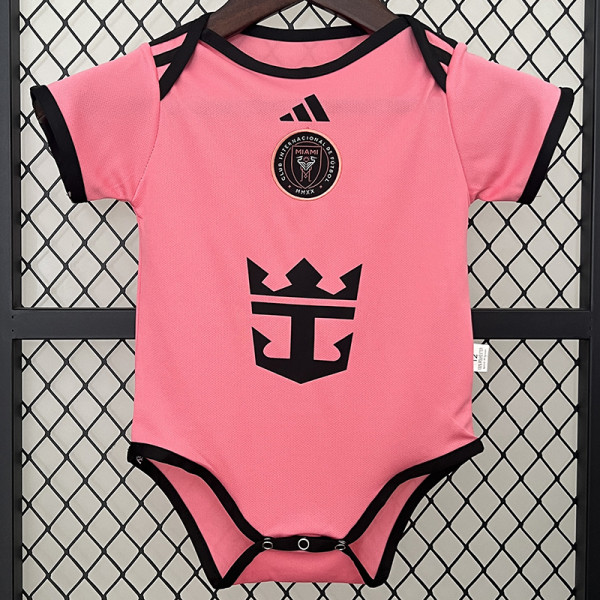 24/25  Inter Miami Home  Baby Infant Crawl Suit