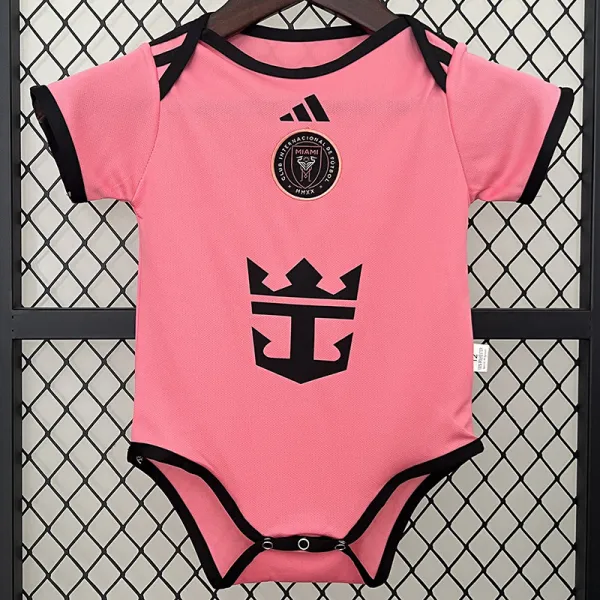 24/25  Inter Miami Home  Baby Infant Crawl Suit