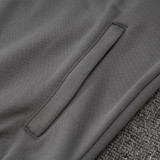 24/25 TOT Grey Hooded  Tracksuit(Add Fluff)  (连帽加绒F604)