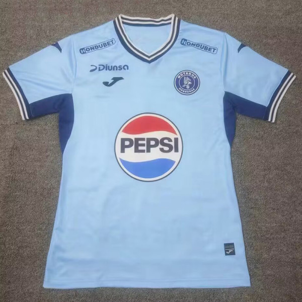 24/25 Motagua FC Away Fans Soccer Jersey (V领）莫塔瓜