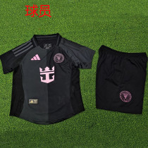 25/26 Inter Miami Away  Kids Player Version Soccer Jersey