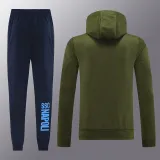 24/25  Napoli Green  Hooded Jacket Tracksuit#01