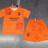 23/24  RMA Orange (Y-3) Special Edition Kids Soccer Jersey