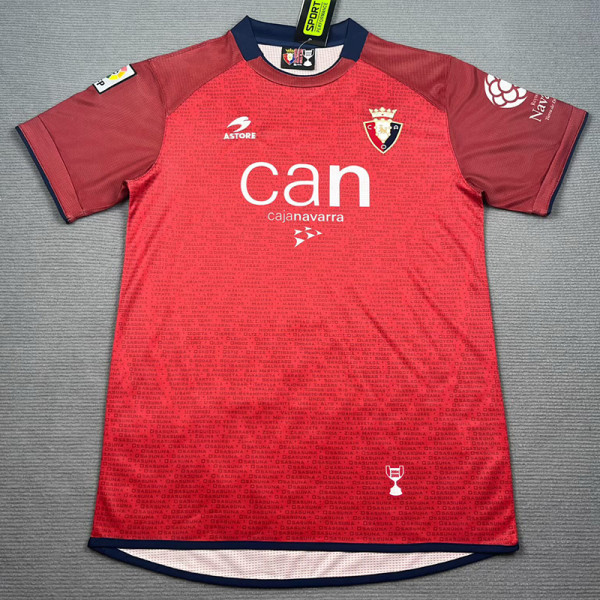 2004/2005 Osasuna Home  Retro Soccer Jersey(League patch）