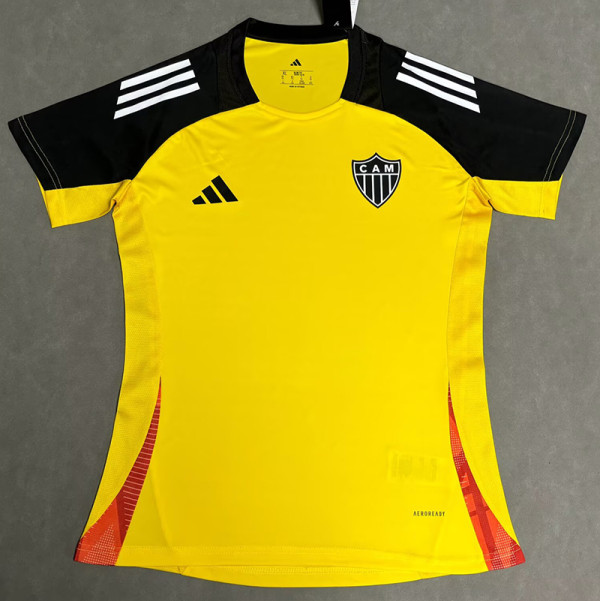 2025 Mineiro Yellow Women  Training shirts（女）