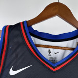 20/21 76ERS ENBID  # 21 Royal Blue (City Edition) Top Quality Hot Pressing NBA Jersey城市版
