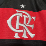 24/25 Flamengo Home Fans Soccer Jersey#With Advertisements(球迷版带广告)