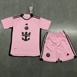 24/25 Inter Miami Home Kids Soccer Jersey