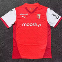 24/25 Braga Home Fans Soccer Jersey