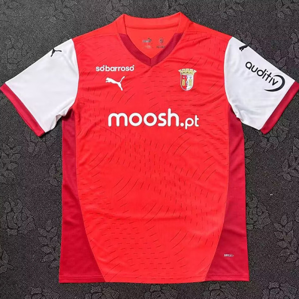 24/25 Braga Home Fans Soccer Jersey